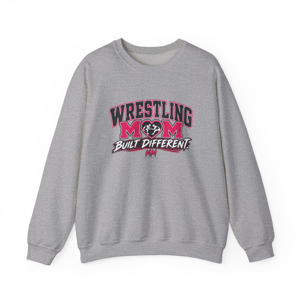 Wrestling Mom – Built Different Crewneck