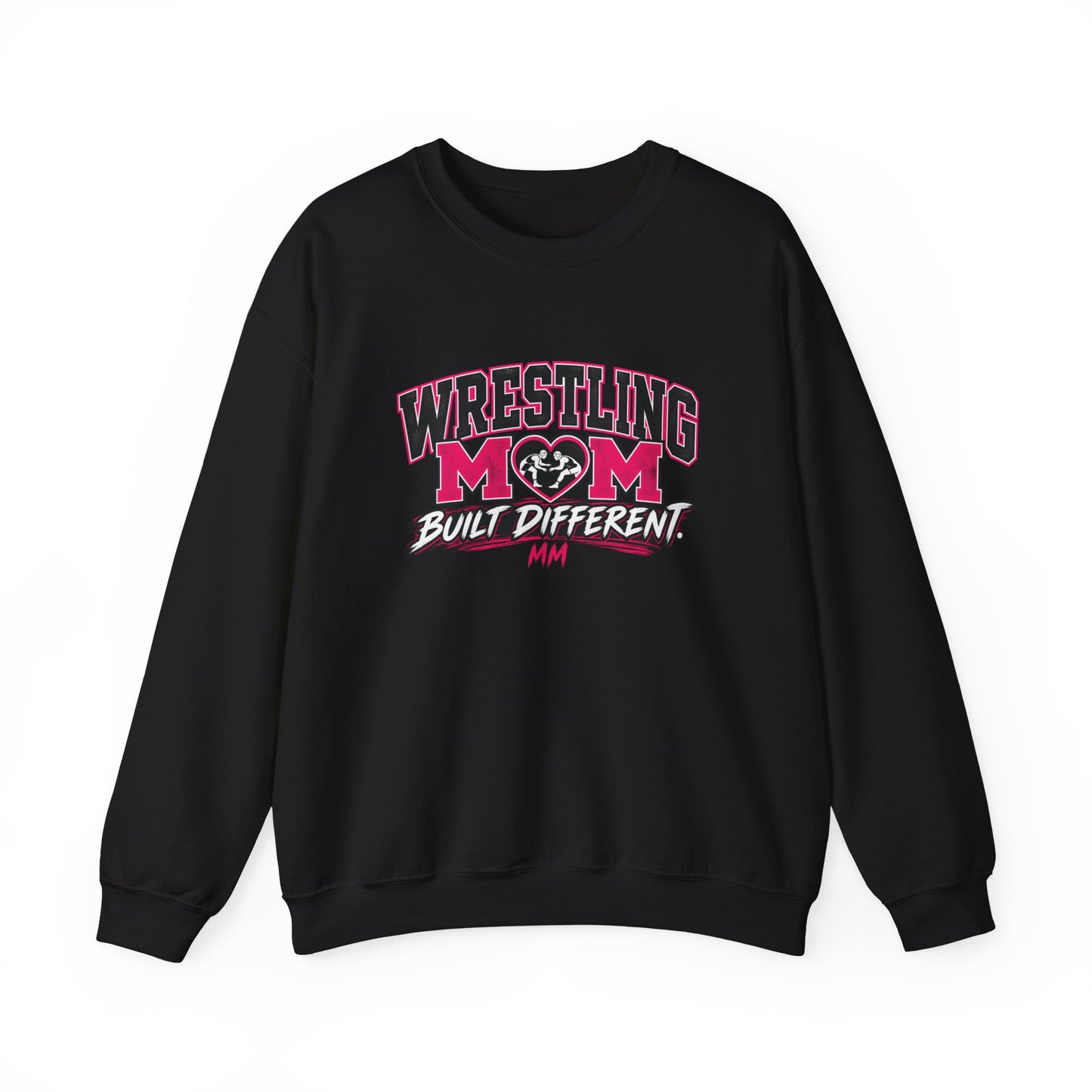 Wrestling Mom – Built Different Crewneck
