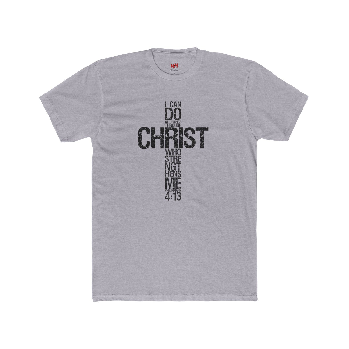 Philippians 4:13 Unisex Tee Shirt - Inspirational Christian Quote