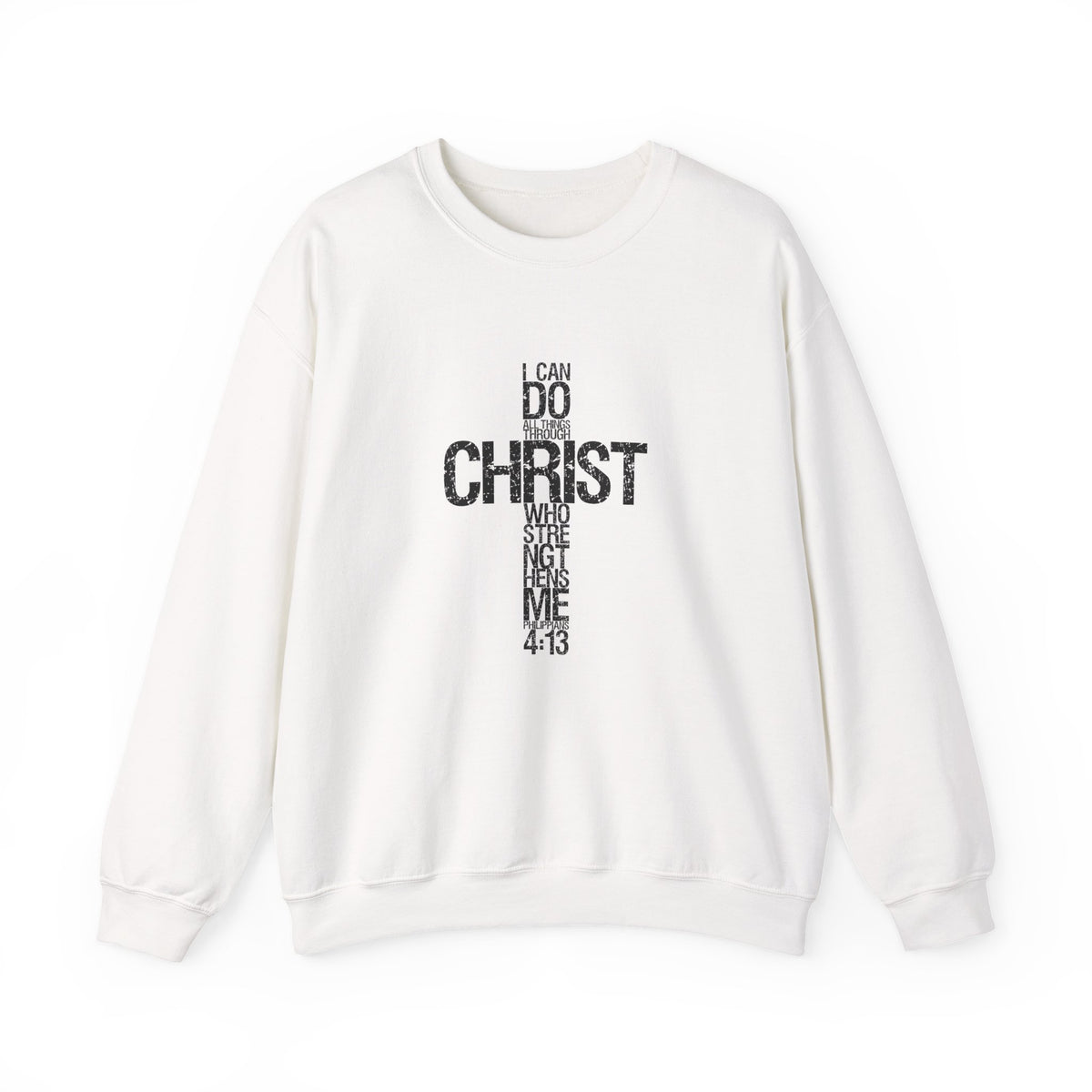 Philippians 4:13 Faith Crewneck