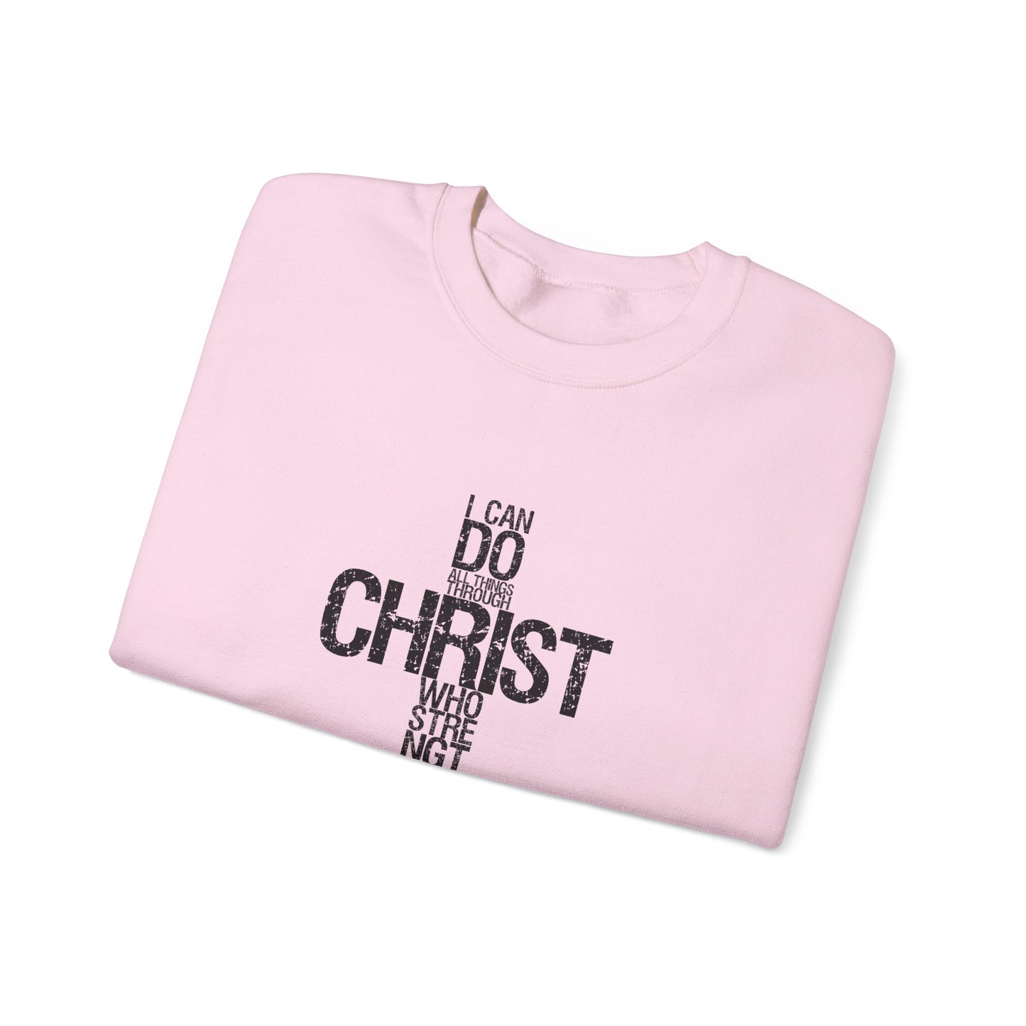 Philippians 4:13 Faith & Strength Sweatshirt