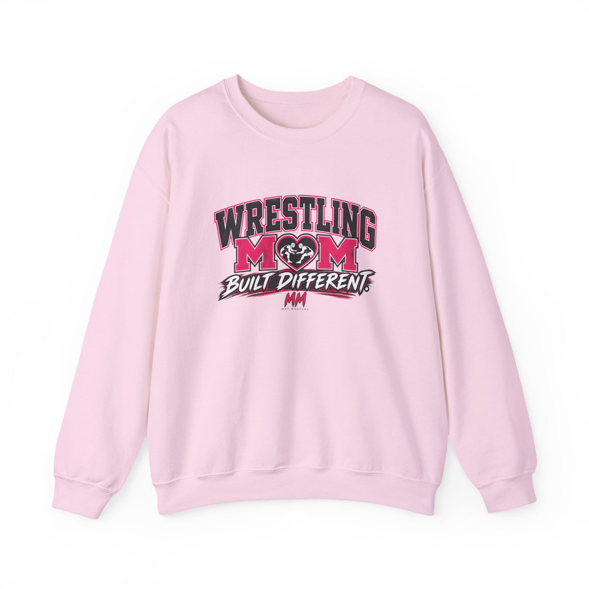 Wrestling Mom – Built Different Crewneck