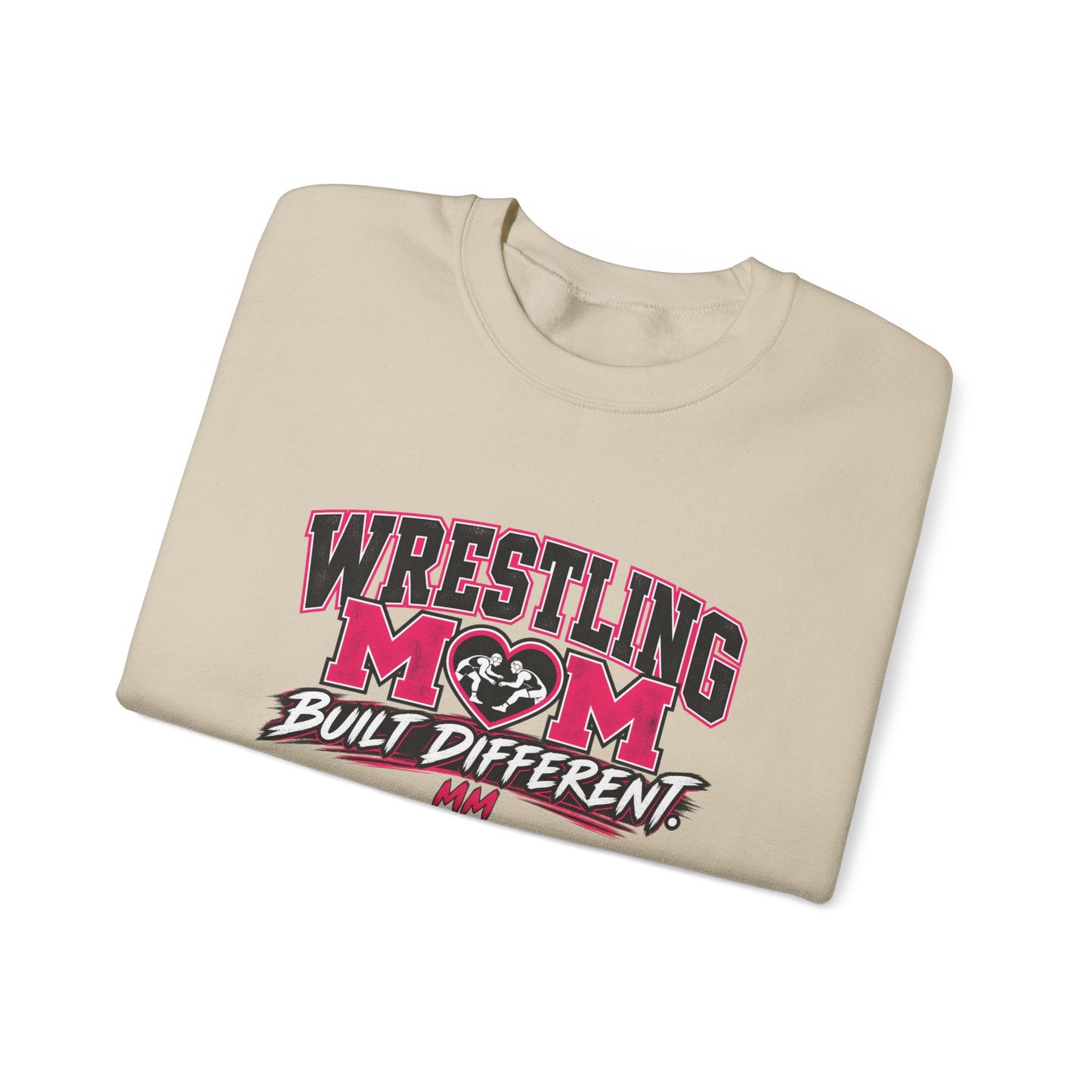 Wrestling Mom – Built Different Crewneck