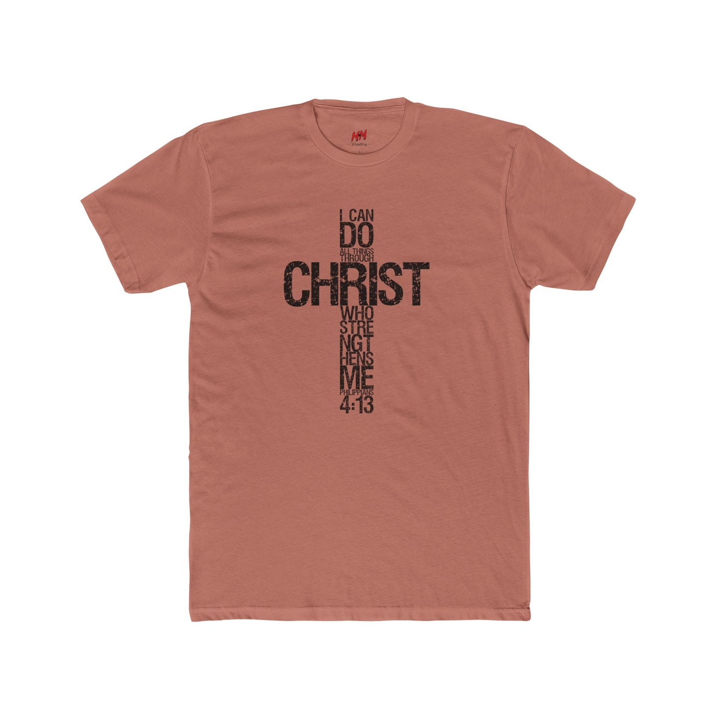 Philippians 4:13 Unisex Tee Shirt - Inspirational Christian Quote
