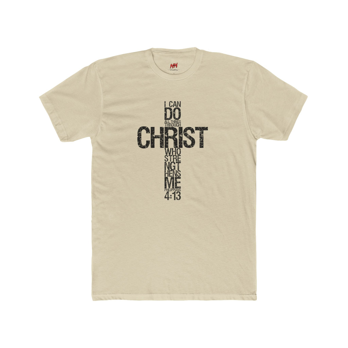 Philippians 4:13 Unisex Tee Shirt - Inspirational Christian Quote