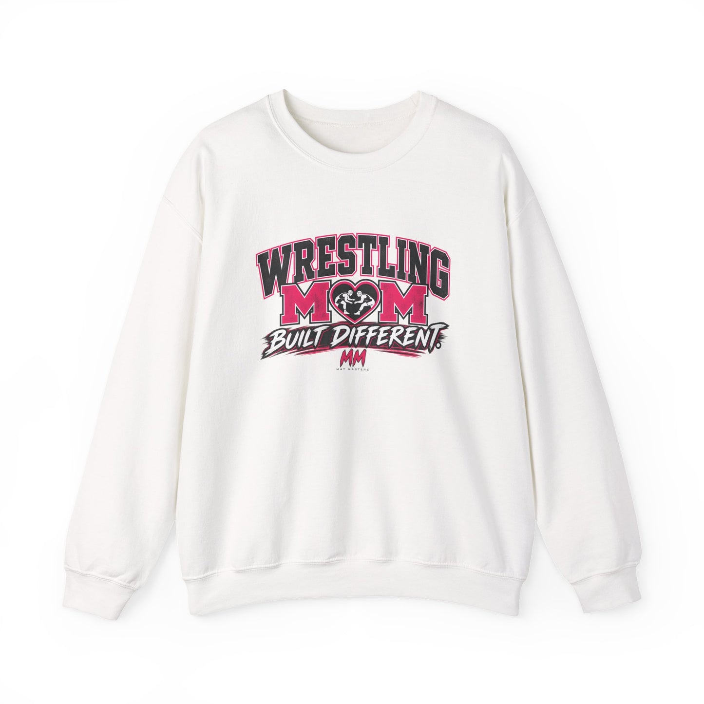 Wrestling Mom – Built Different Crewneck