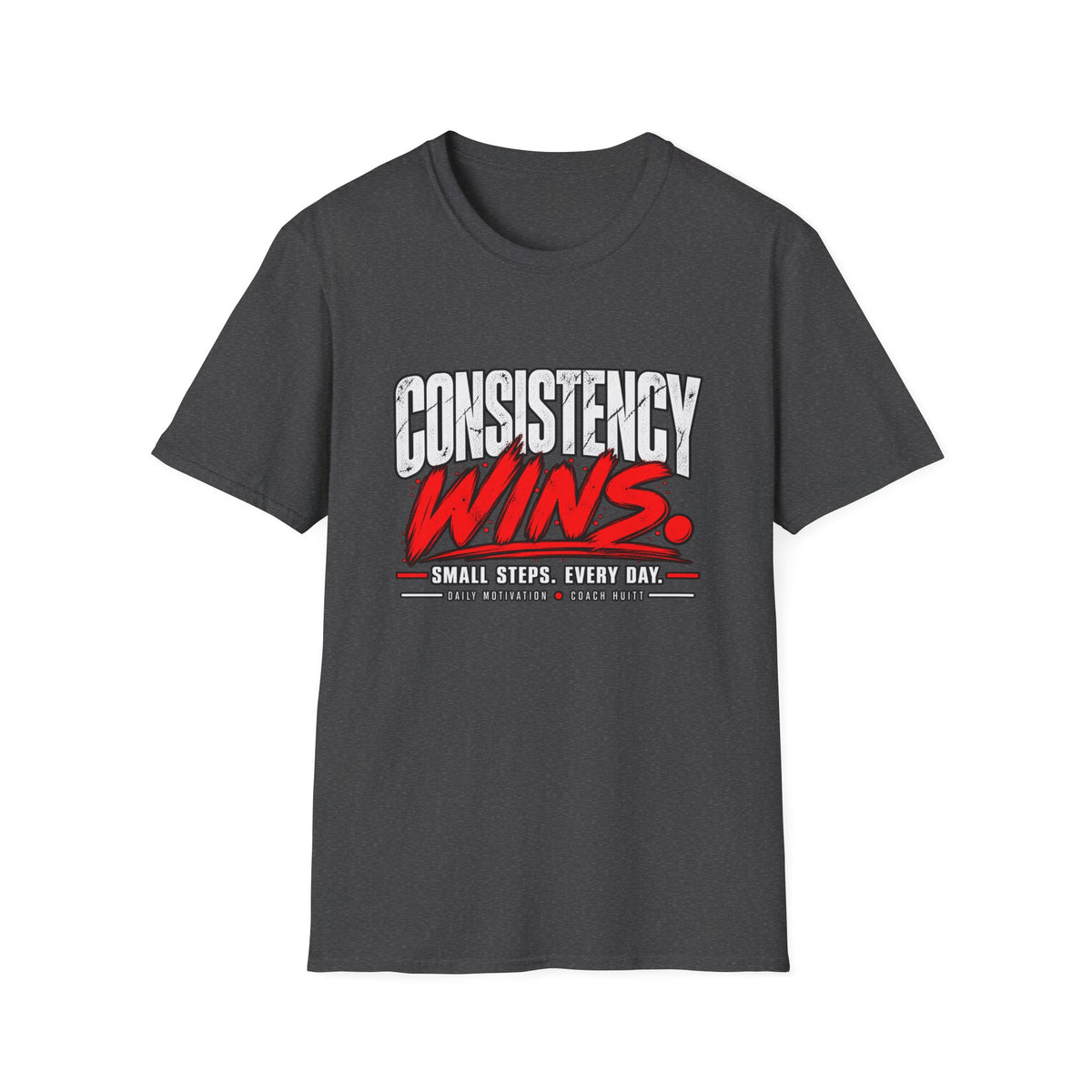 Consistency Wins – Daily Motivation Tee