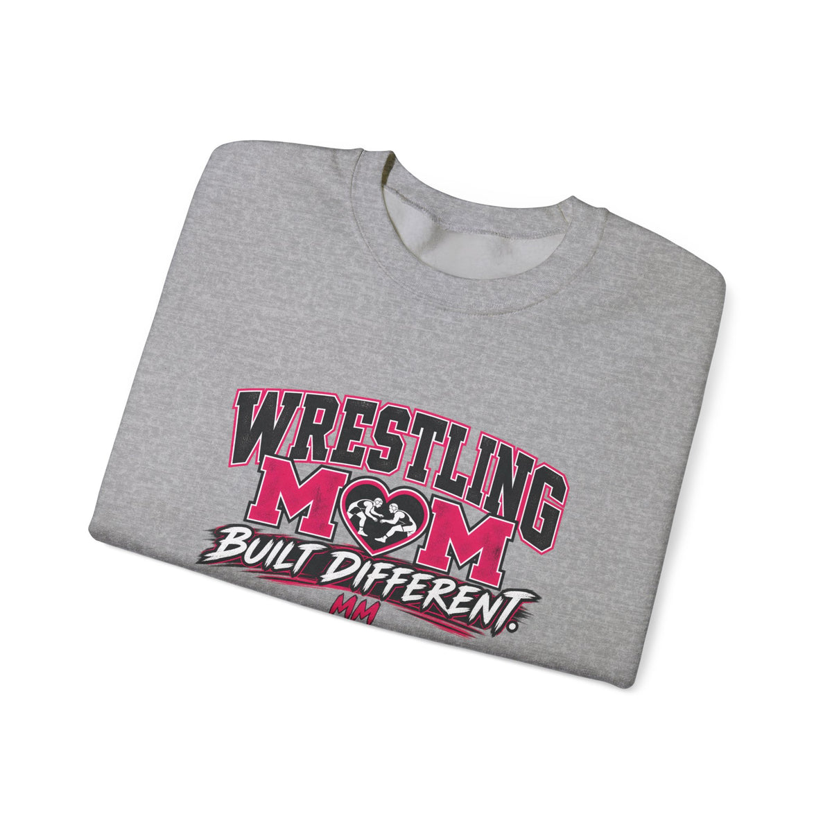 Wrestling Mom – Built Different Crewneck