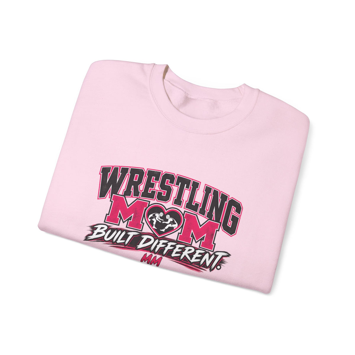 Wrestling Mom – Built Different Crewneck