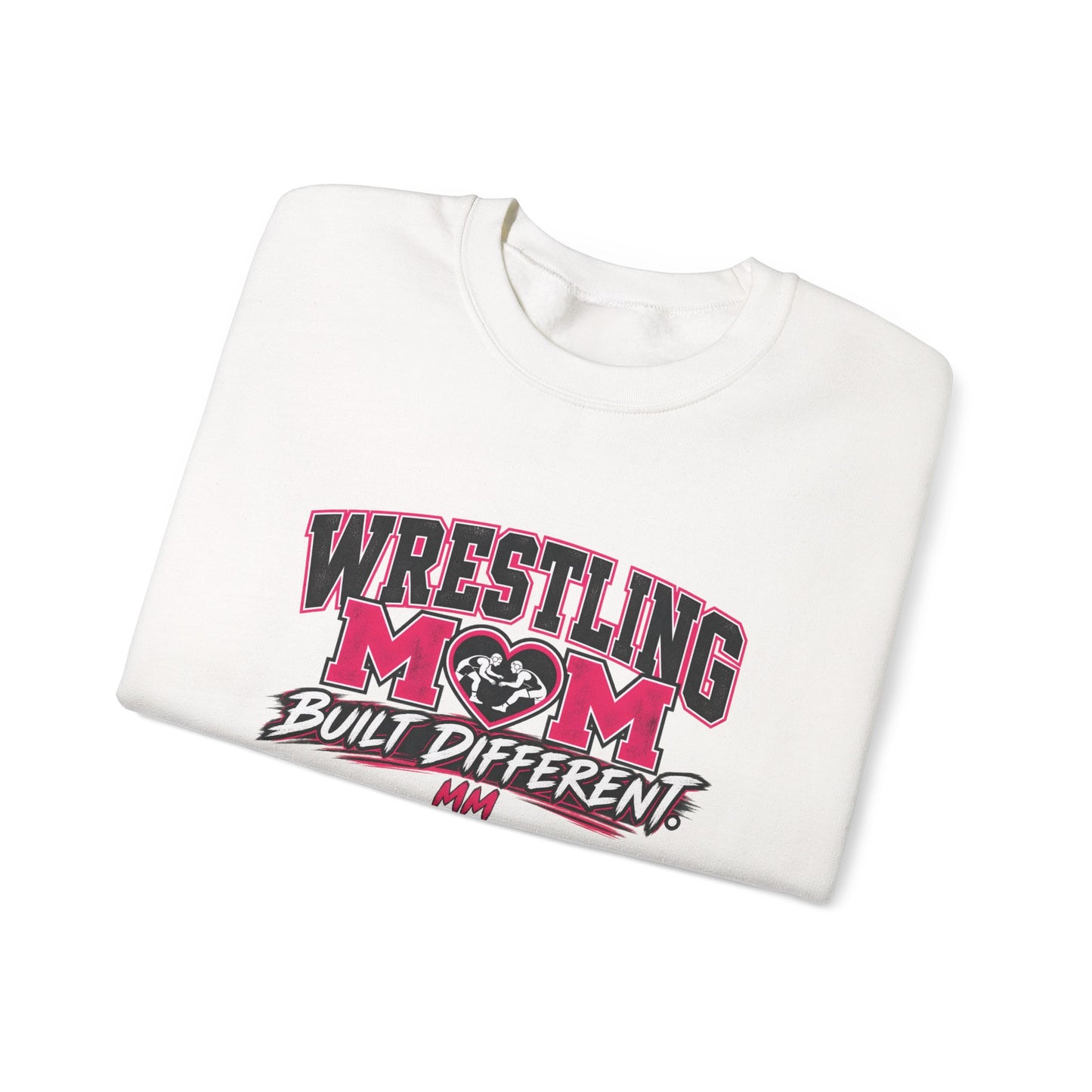 Wrestling Mom – Built Different Crewneck