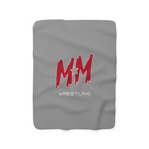 MM Wrestling Fleece Blanket