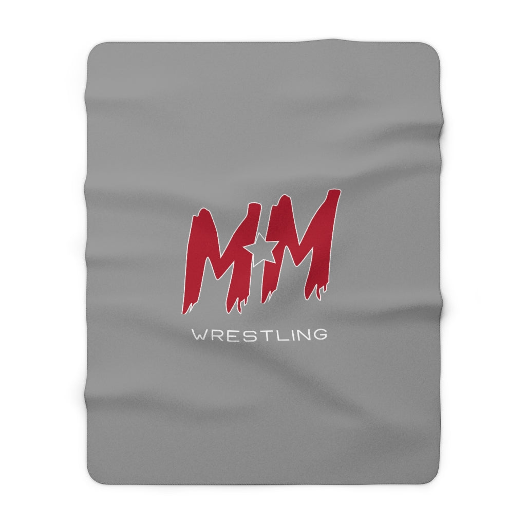 MM Wrestling Fleece Blanket